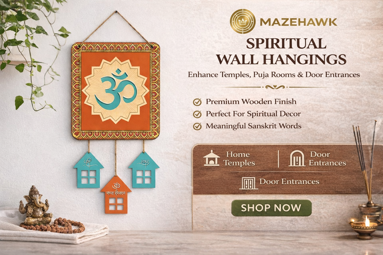 Spiritual Wall Hangings - MazeHawk