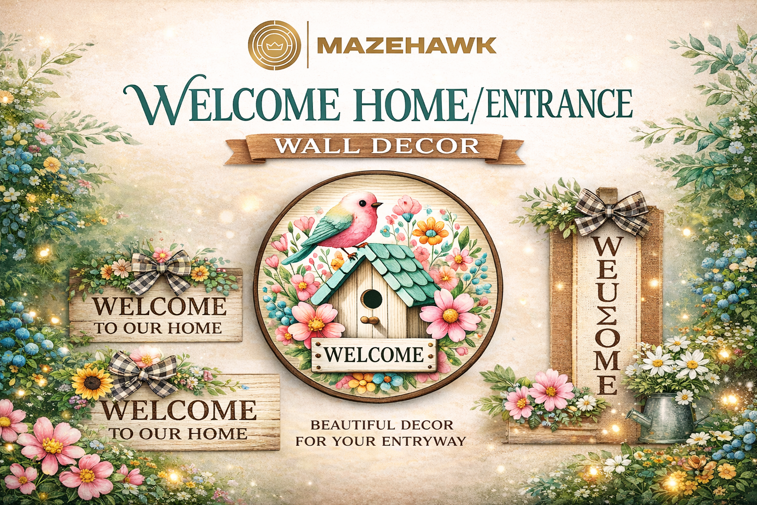 Welcome cum Home Entrance