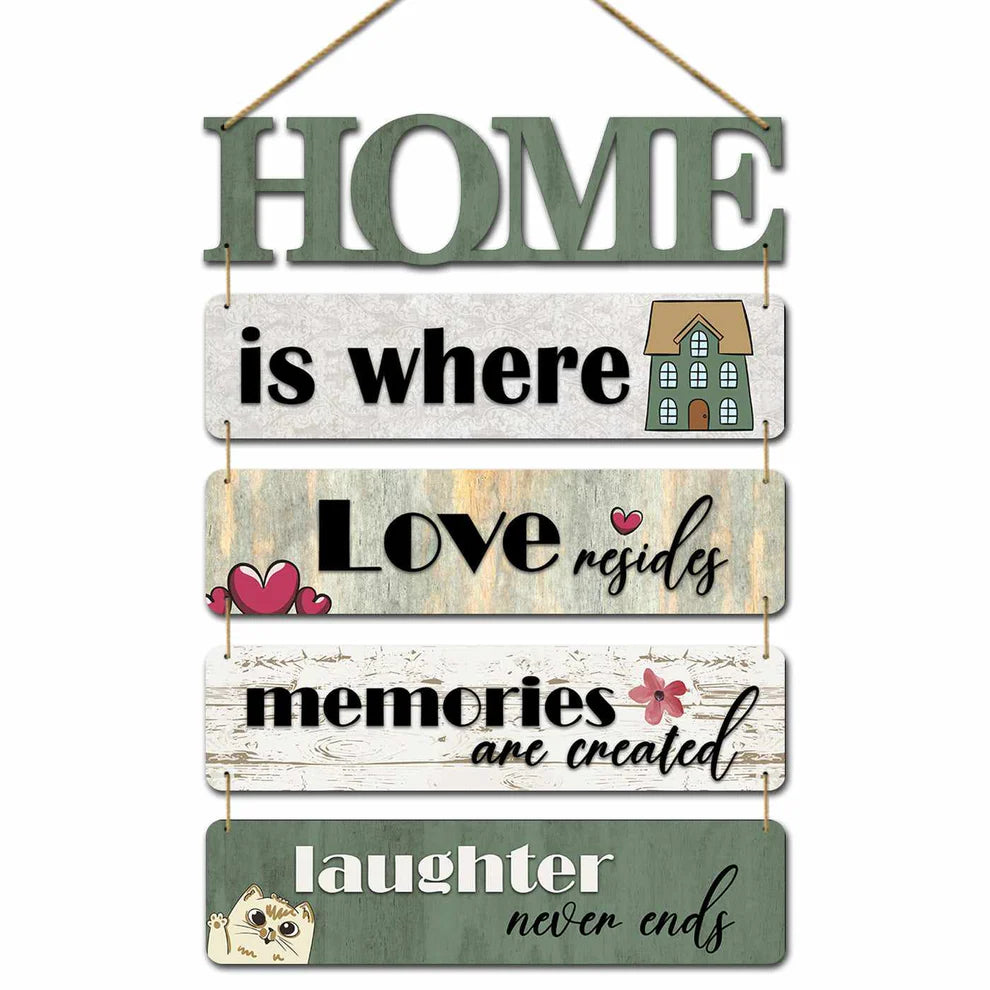 Beautiful Quote Wooden Wall Art Hanging Decorative Items for Home | Gifts | Wood Wall Hanger | Decoration for Living Room | Artworks | Modern Decor Items