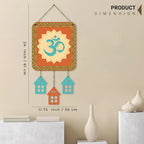 "Om Shree Ganpataye Namah" Wall Decor Wall Hanging | Om Wall Hangings for Home Wall Decoration