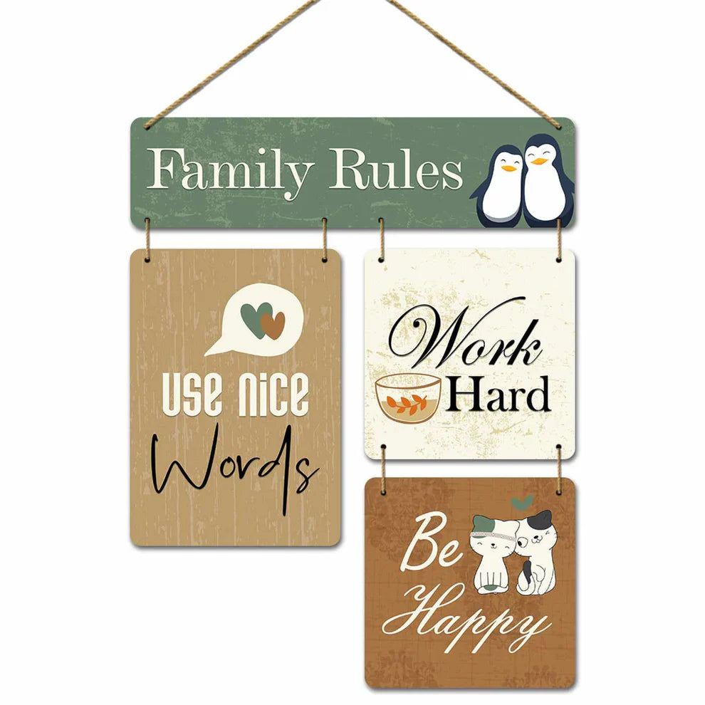 Beautiful Quote Wooden Wall Art Hanging Decorative Items for Home | Gifts | Wood Wall Hanger | Decoration for Living Room | Artworks | Modern Decor Items