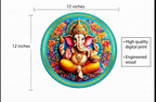 Ganesha wall decor size reference