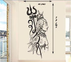 black shiva side 1 Wall Stickers