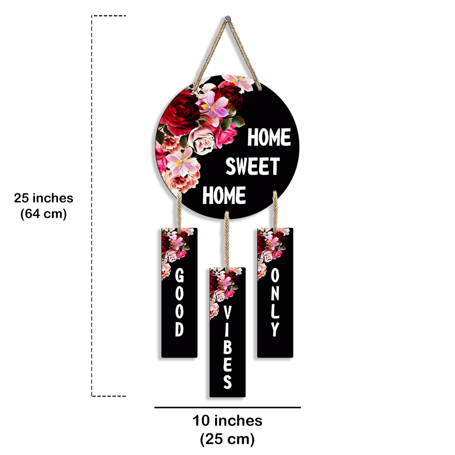 Entrance wall decor size reference