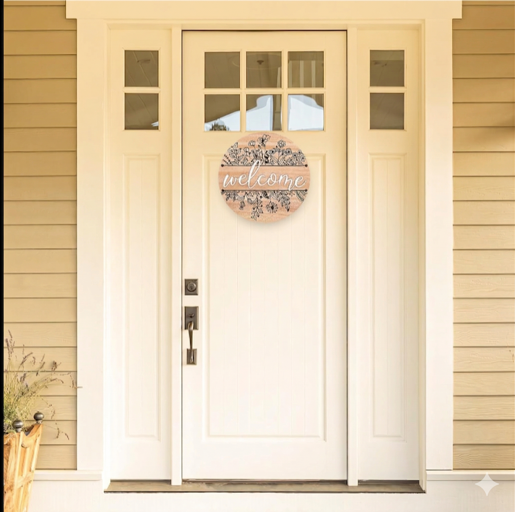 Entrance wall decor displayed in Entrance 