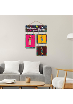 Entrance wall decor displayed in Living Room