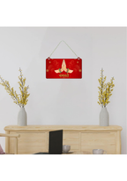 Entrance wall decor displayed in Living Room