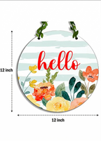 Entrance  wall decor size reference