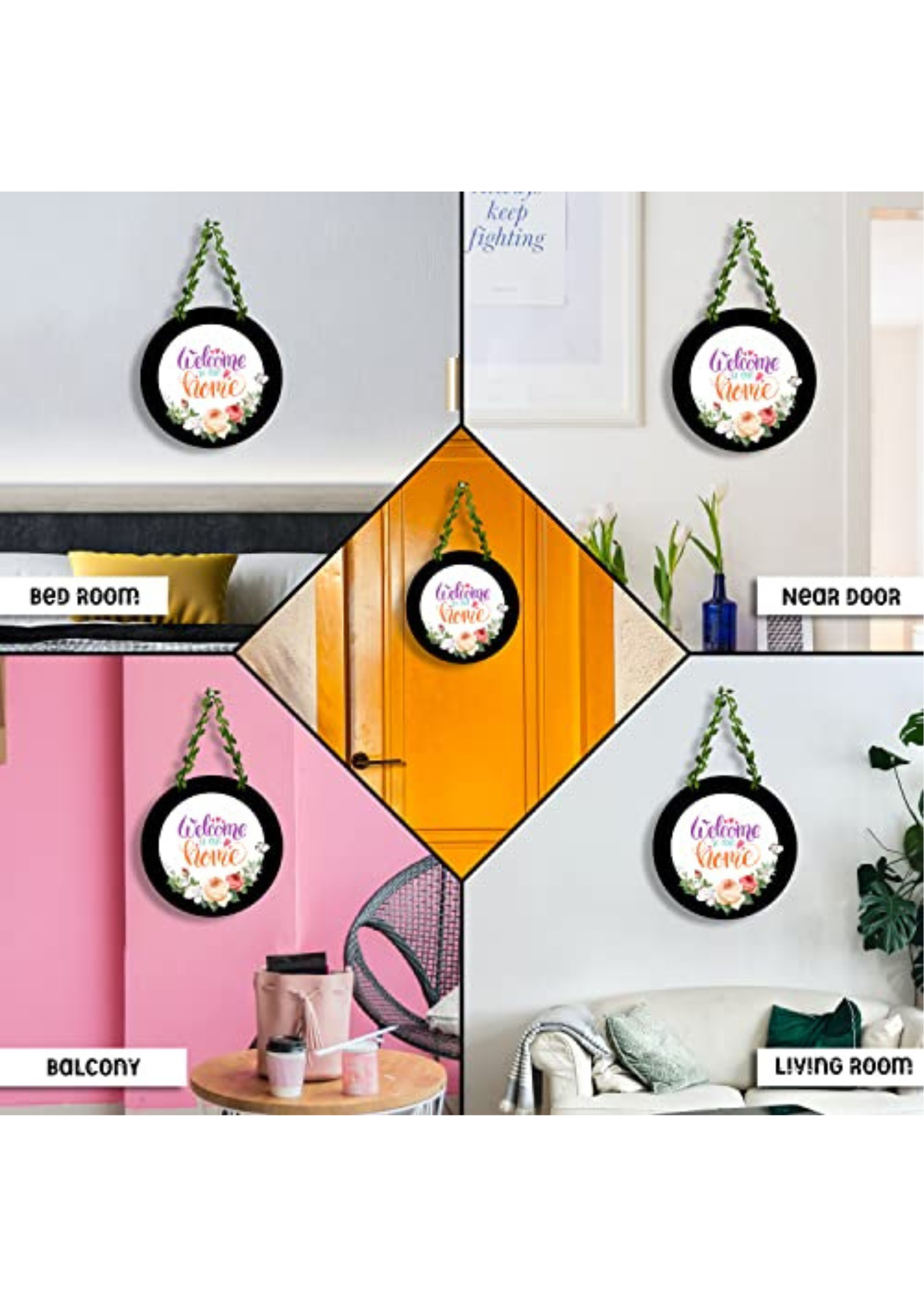 Entrance  wall decor displayed in Entrance 