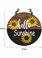 Entrance  wall decor size reference