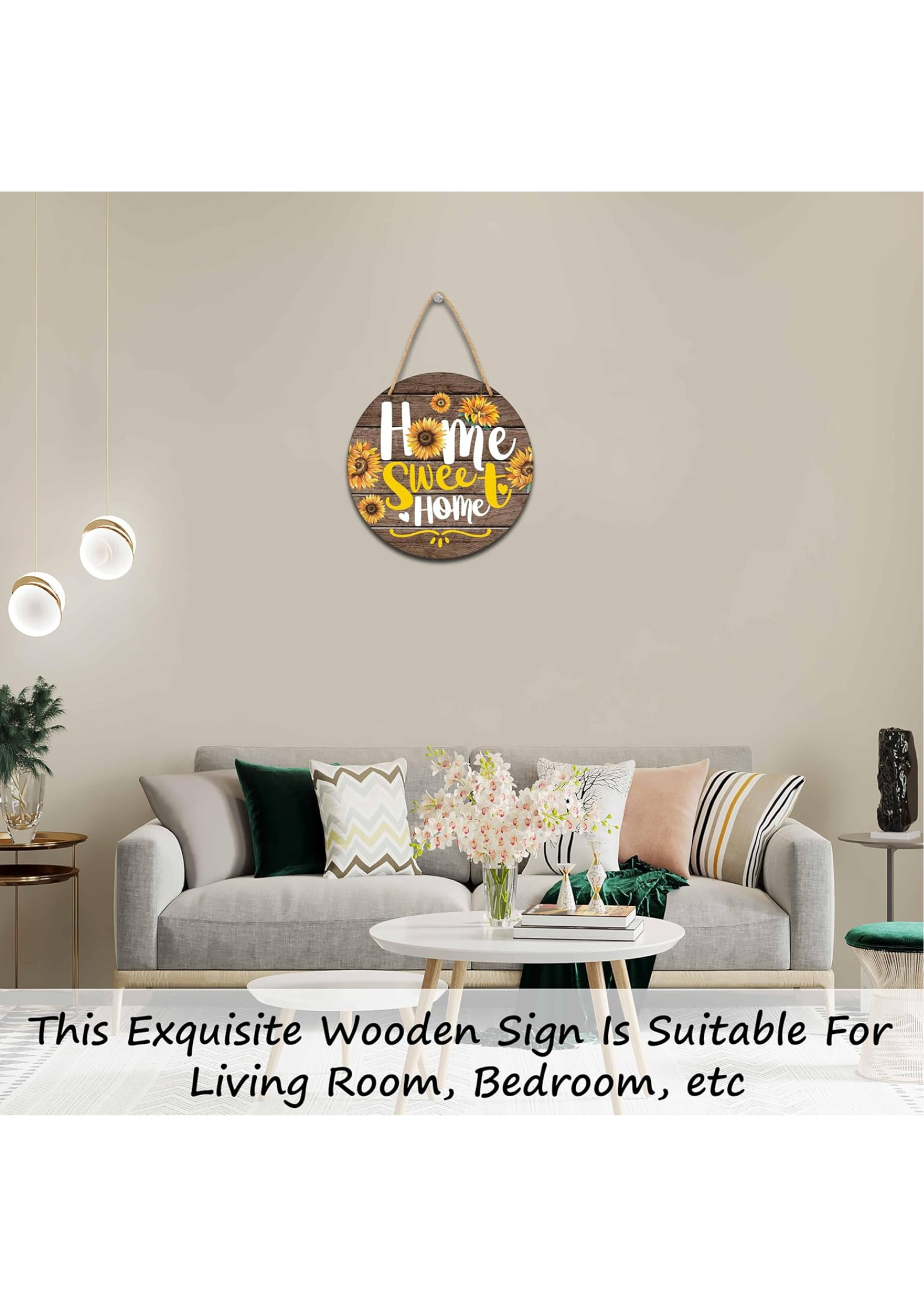 Entrance  wall decor closeup detail