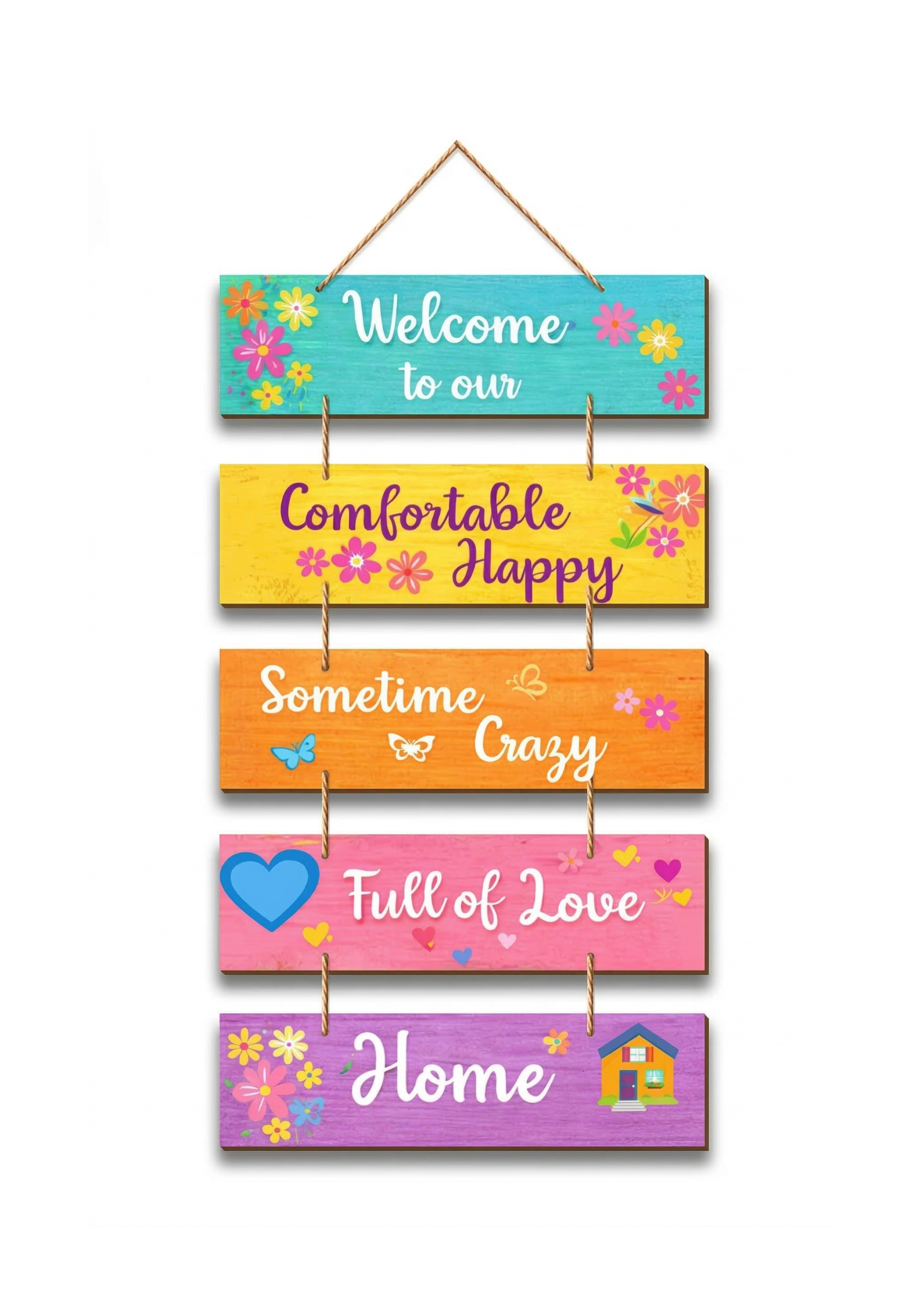 Entrance wall decor 31x12 Multi color
