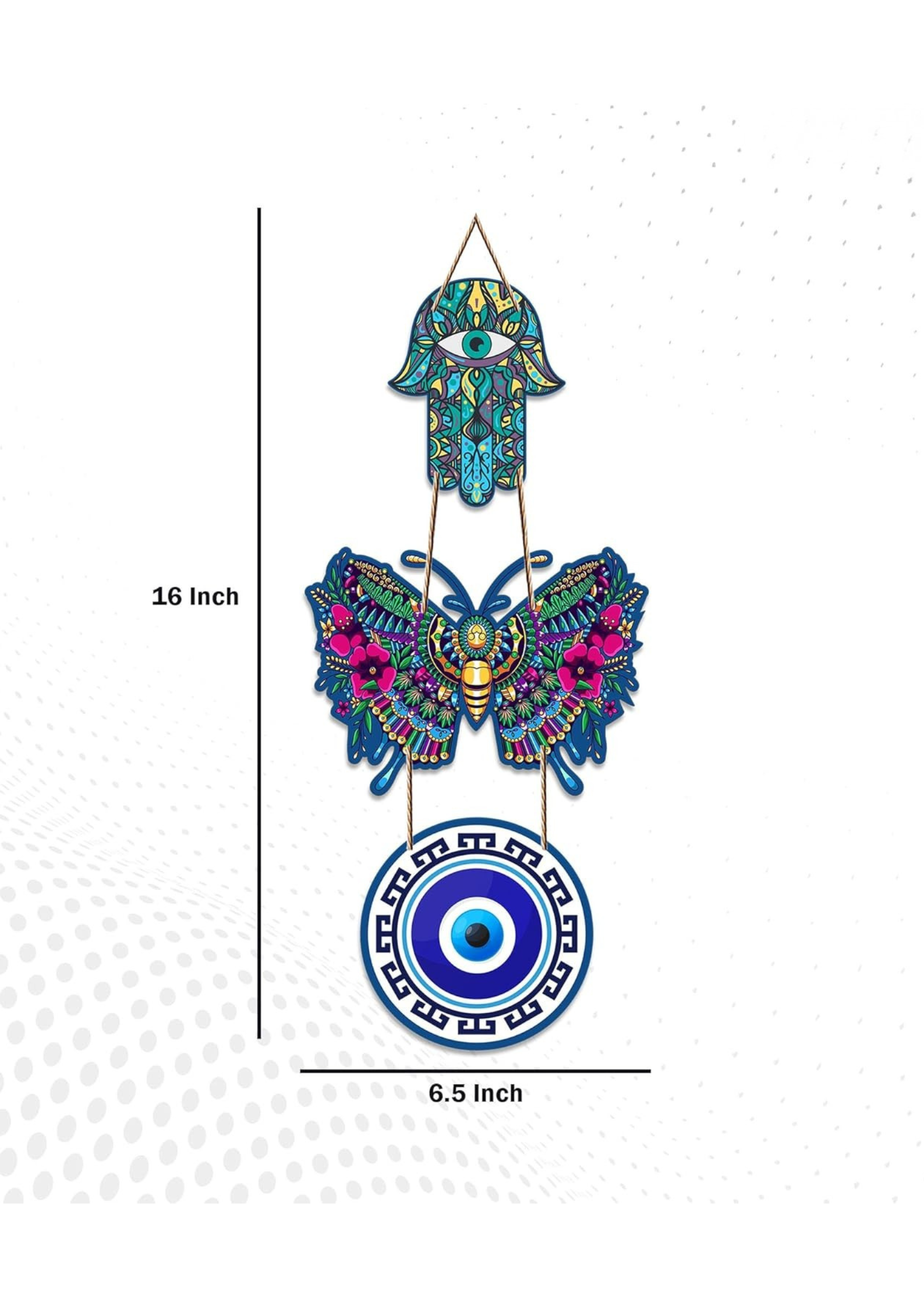 Entrance  wall decor size reference