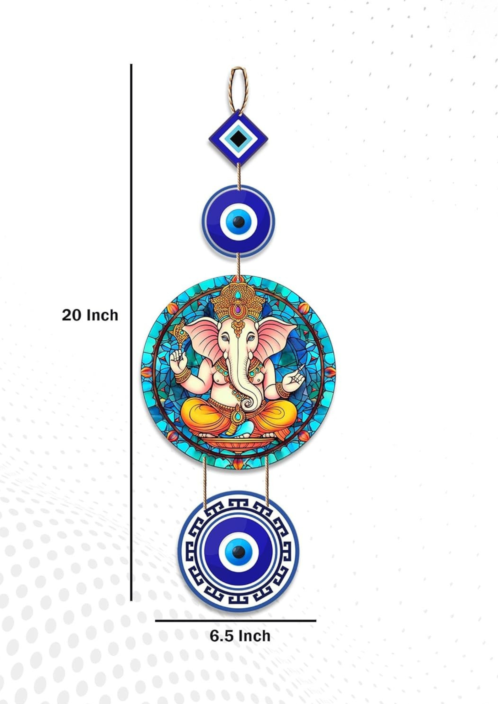Entrance  wall decor size reference