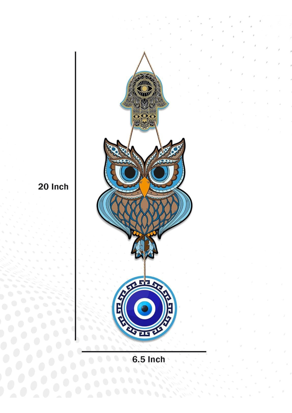 Entrance  wall decor size reference