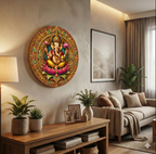 Ganesha wall Decor angled view