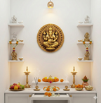 Ganesha wall decor displayed in Pooja Room