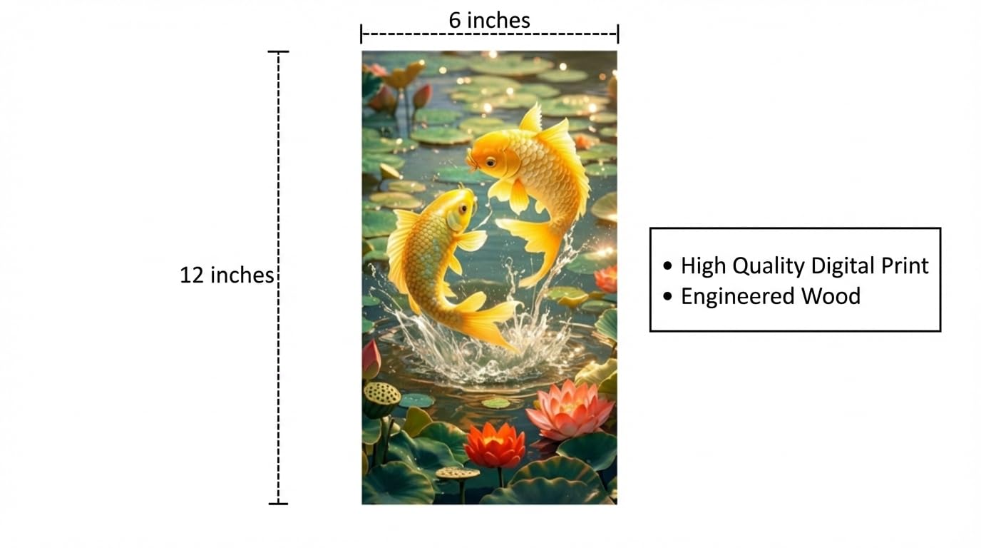 Vastu wall decor size reference