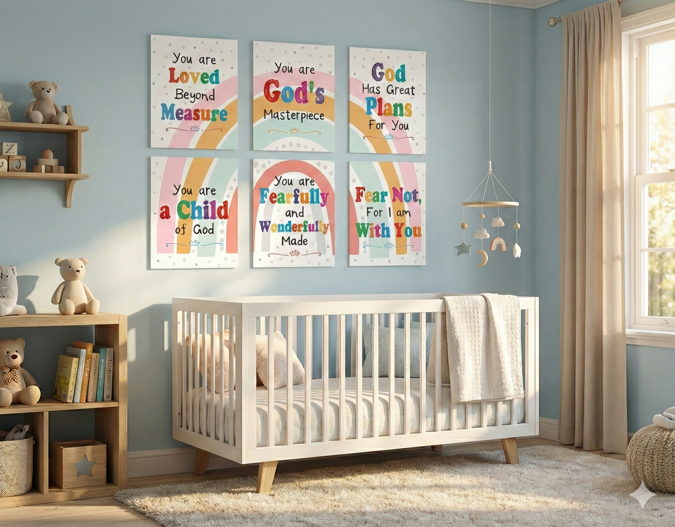 Inspirational Quotes wall decor angled view