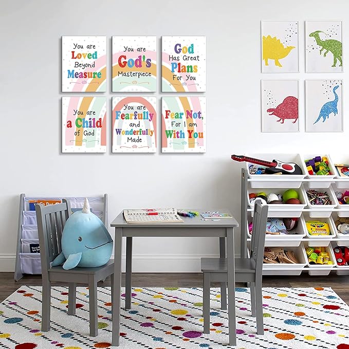 Inspirational Quotes wall decor displayed 