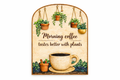 Kitchen wall decor 15x10 Multi color