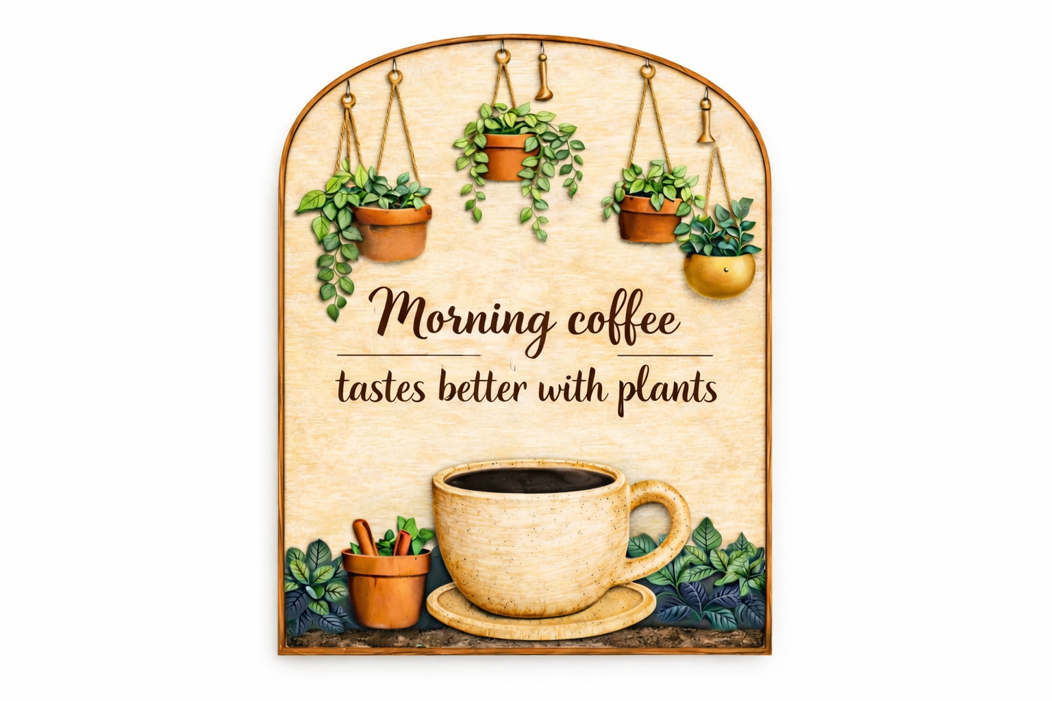 Kitchen wall decor 15x10 Multi color
