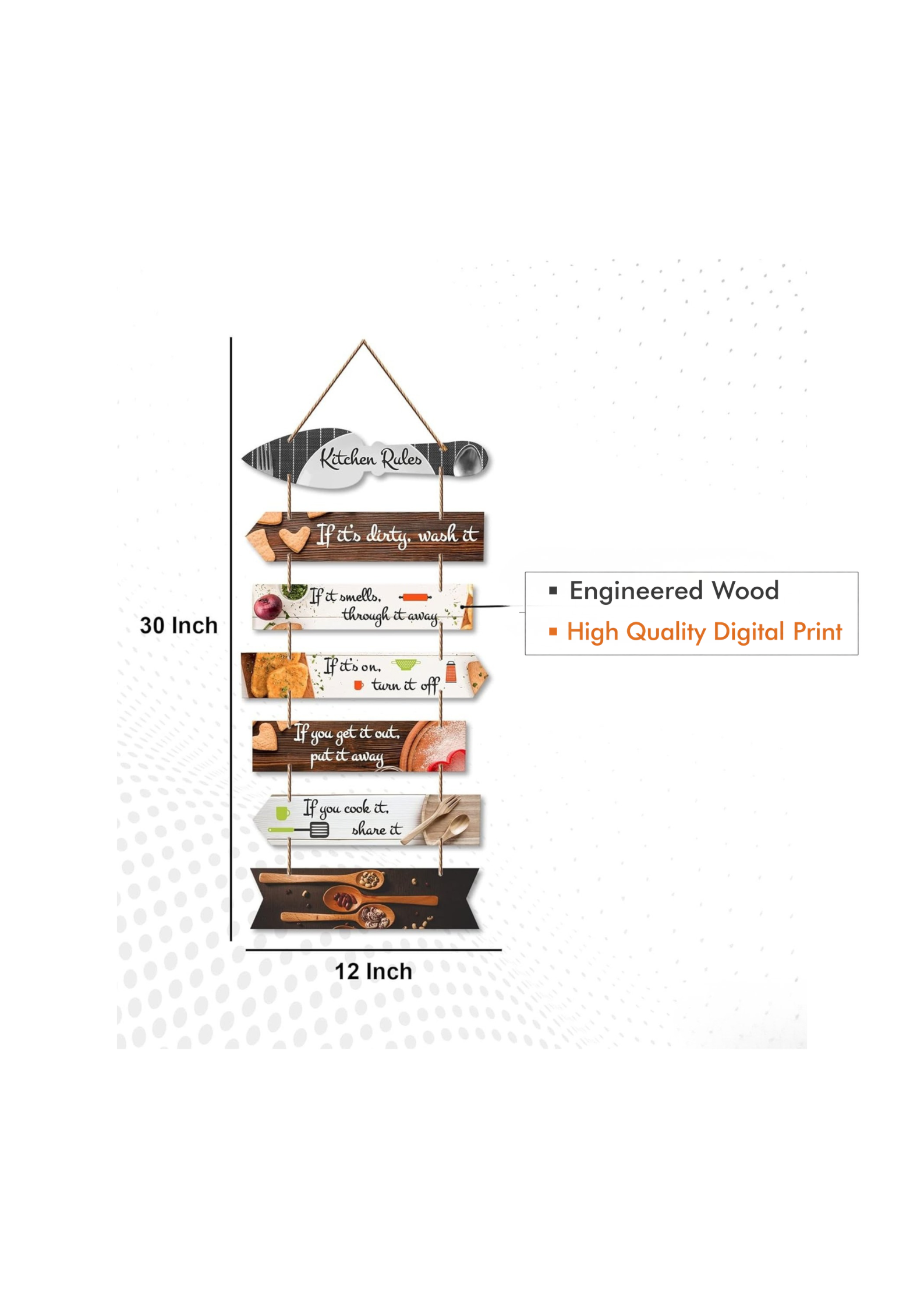 Kitchen wall decor wall decor size reference