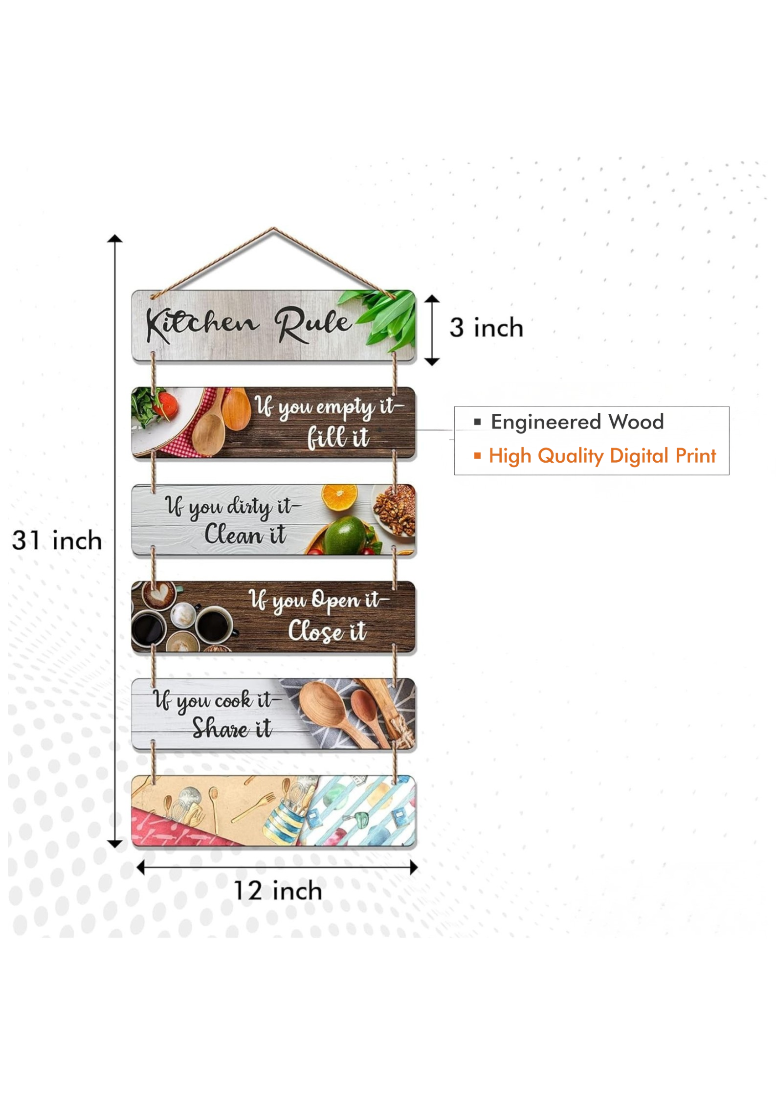 Kitchen wall decor wall decor size reference