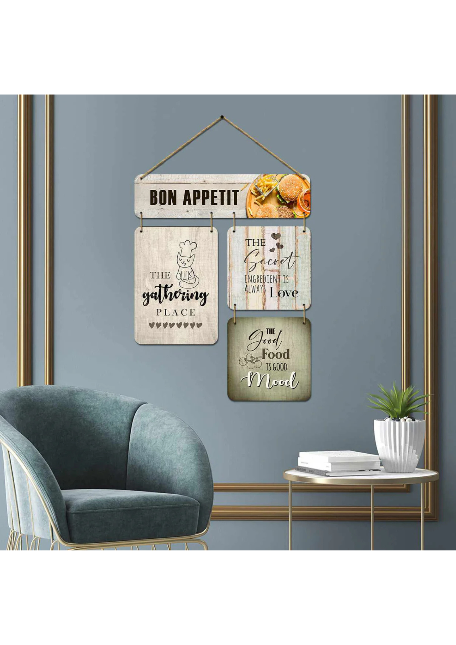 Kitchen wall decor wall decor closeup detail