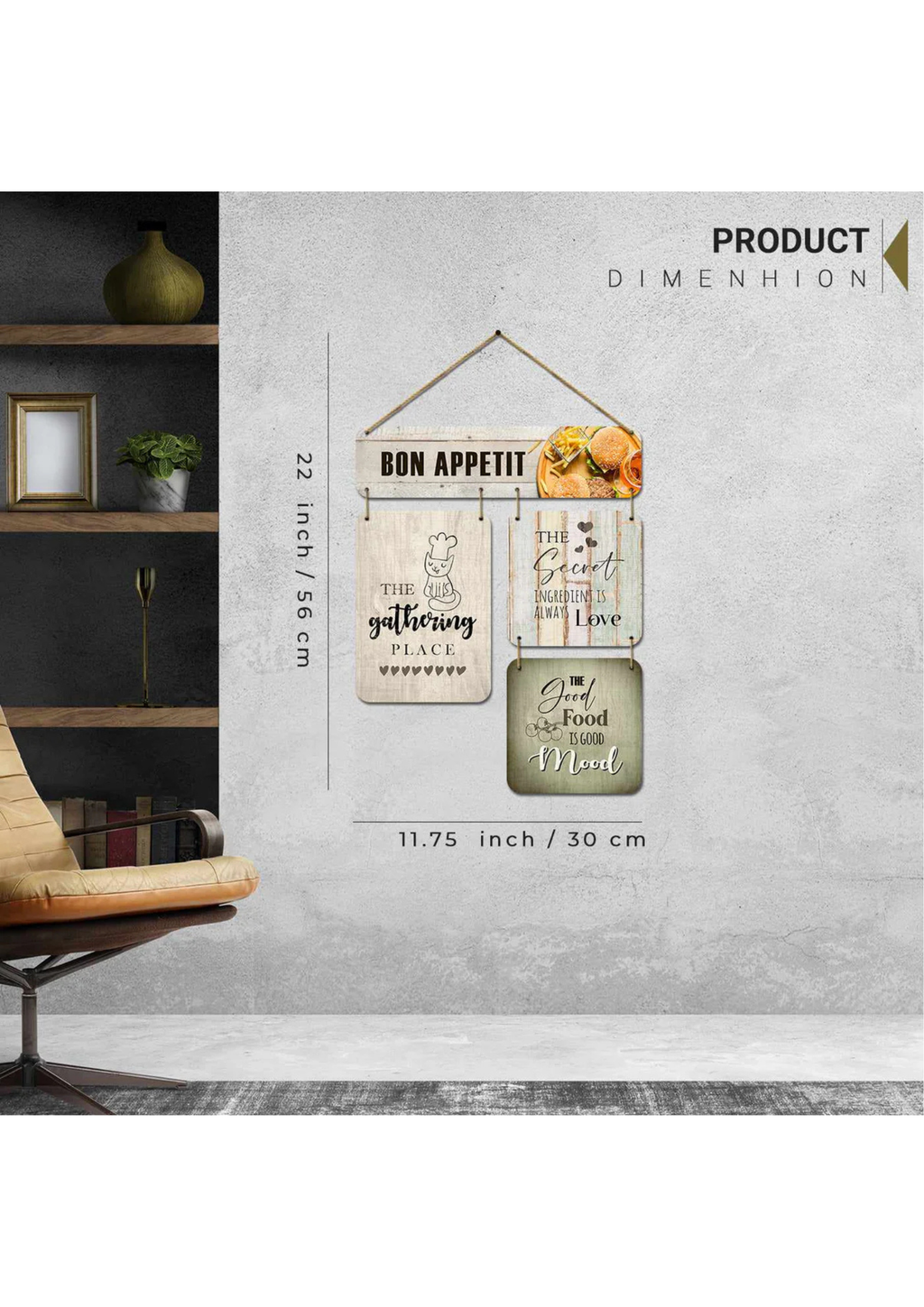 Kitchen wall decor wall decor size reference