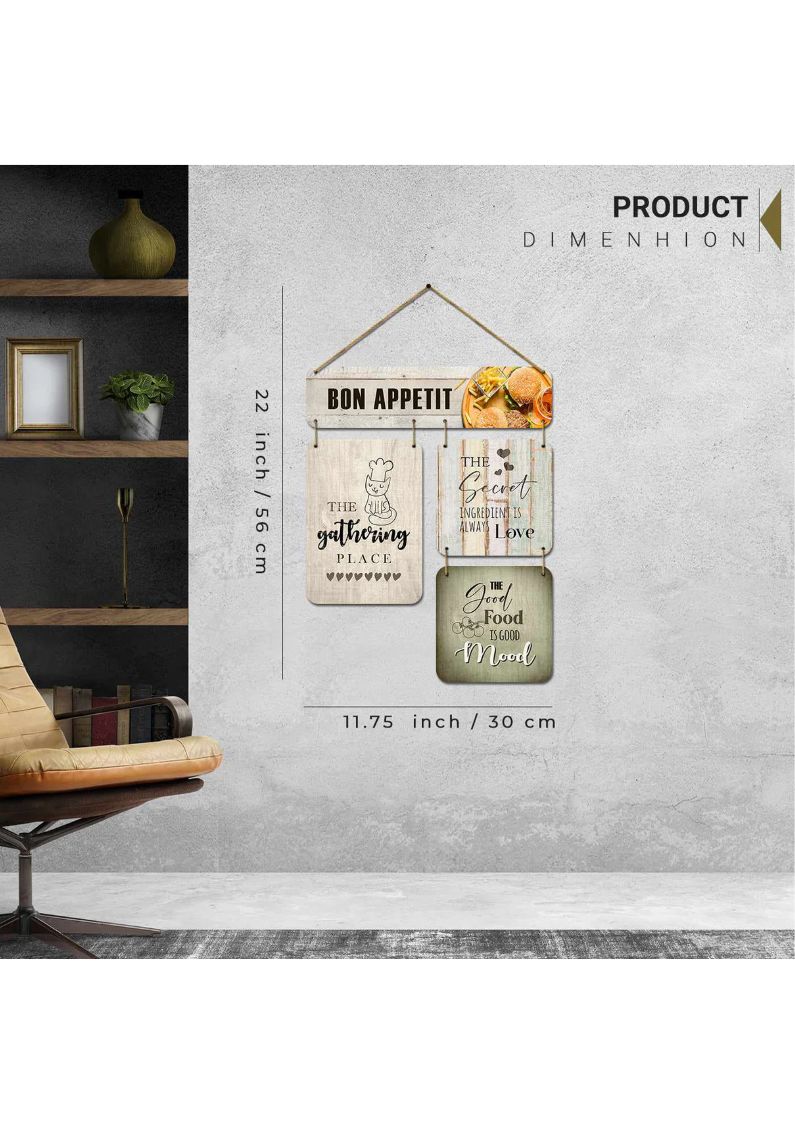 Kitchen wall decor wall decor size reference