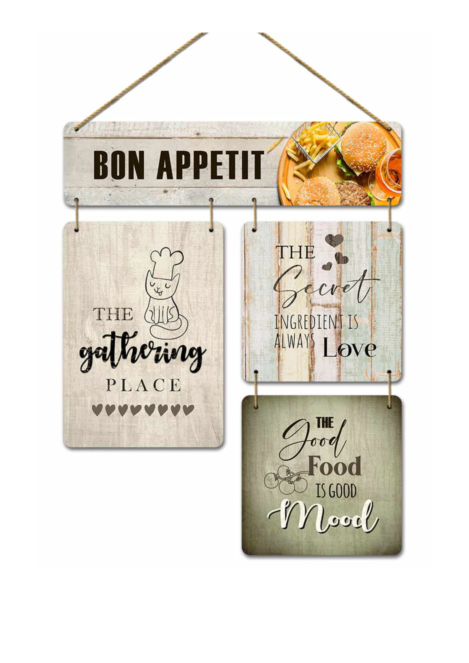 Kitchen wall decor wall decor 22x12 Multi color