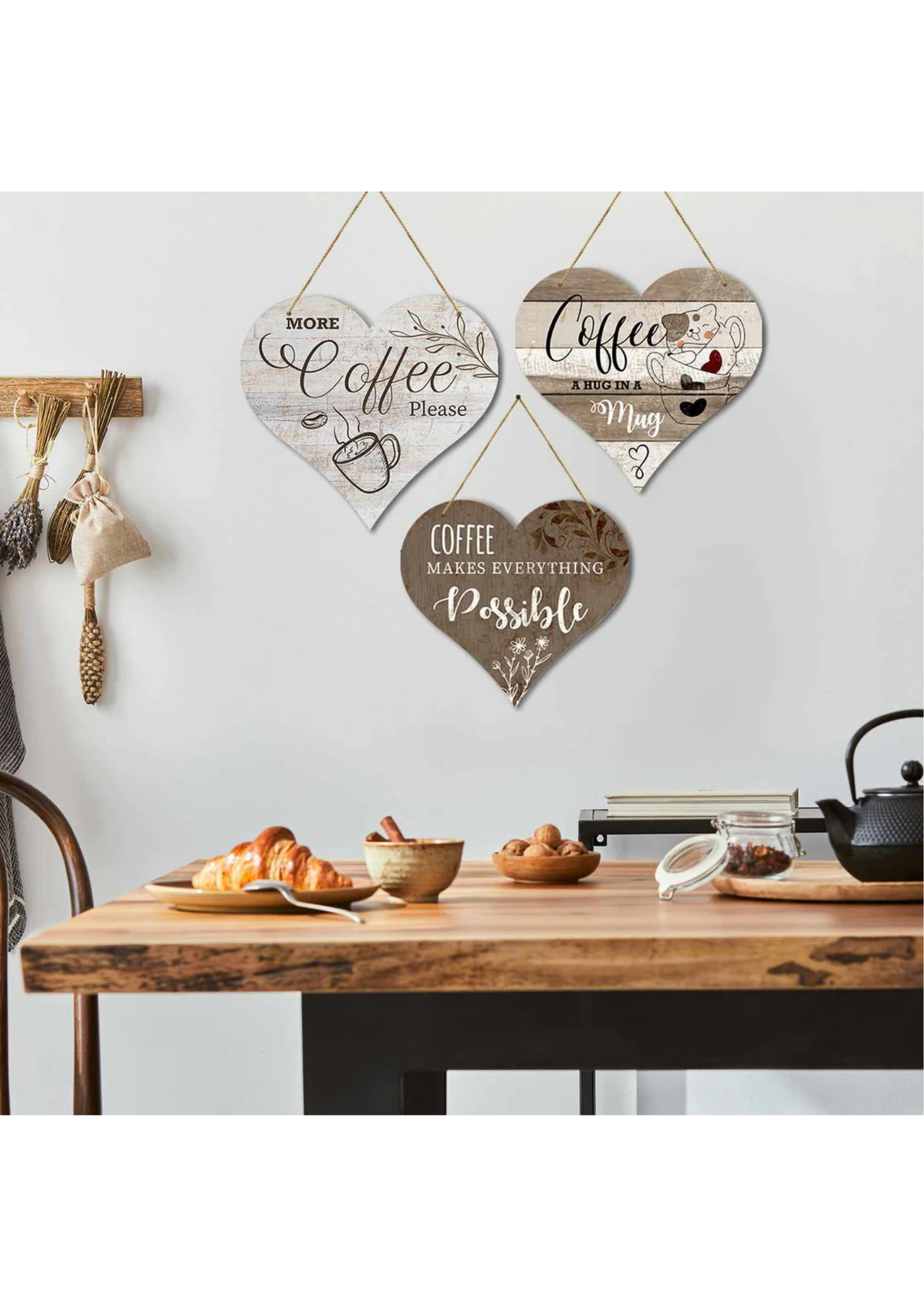 Kitchen wall decor wall decor displayed in Kitchen