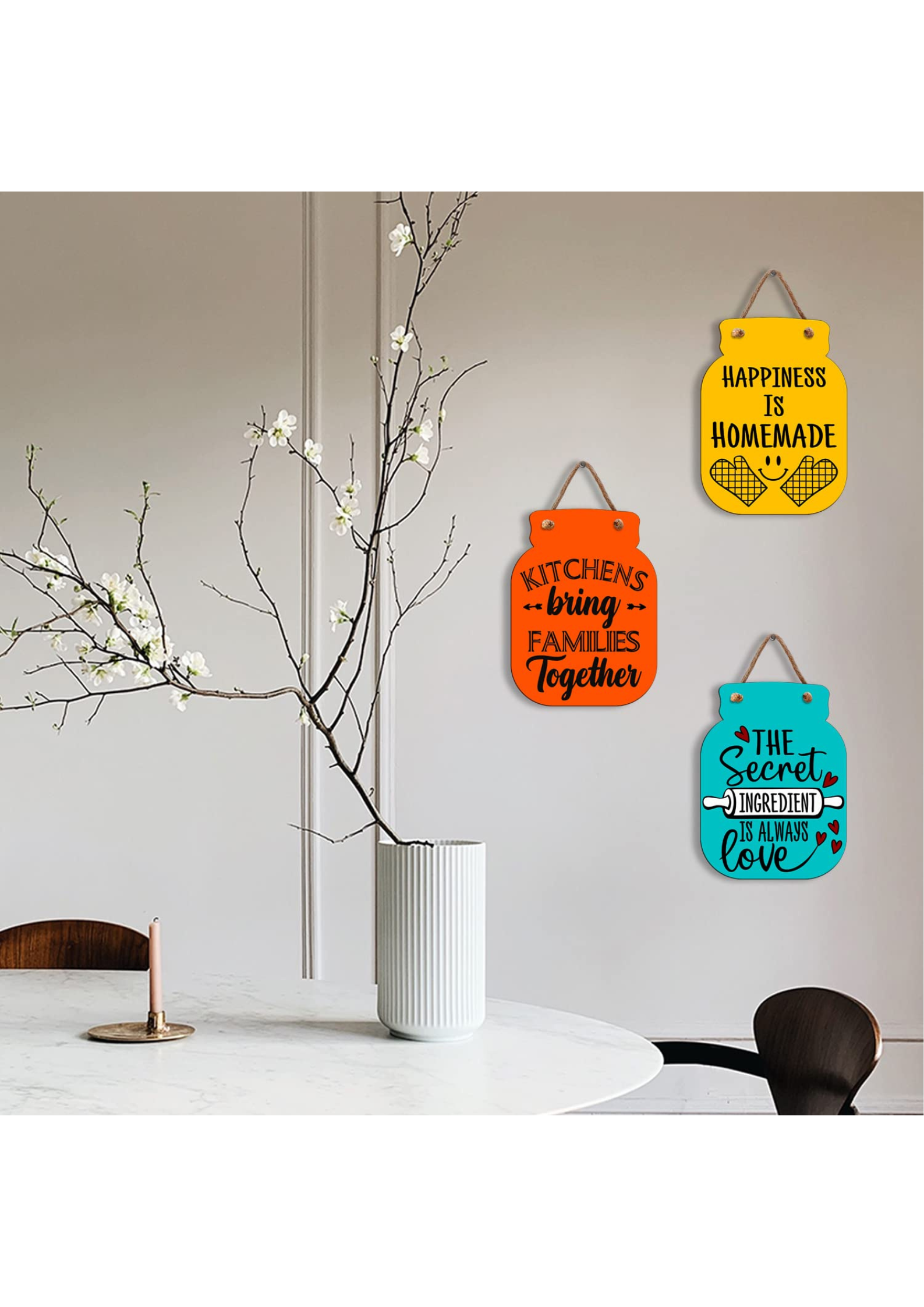 Kitchen wall decor wall decor angled view