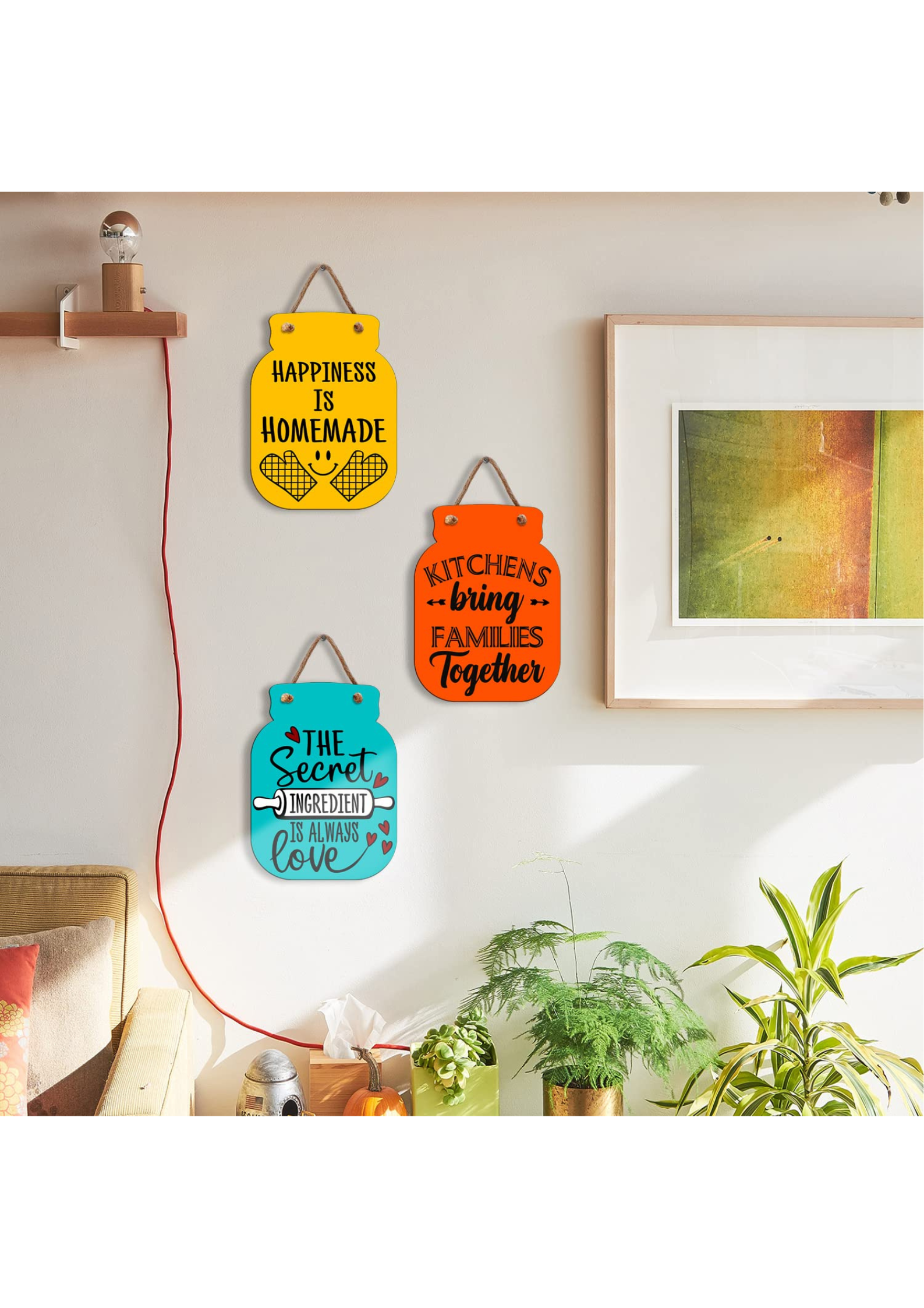 Kitchen wall decor wall decor closeup detail