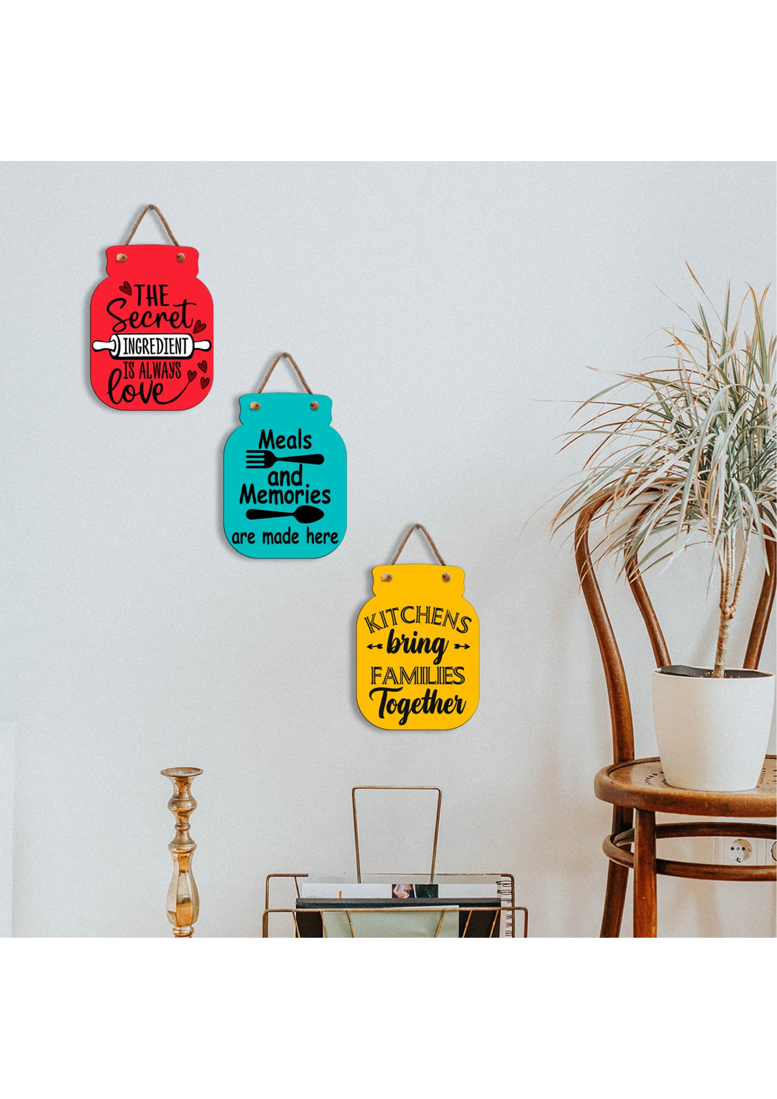 Kitchen wall decor wall decor closeup detail