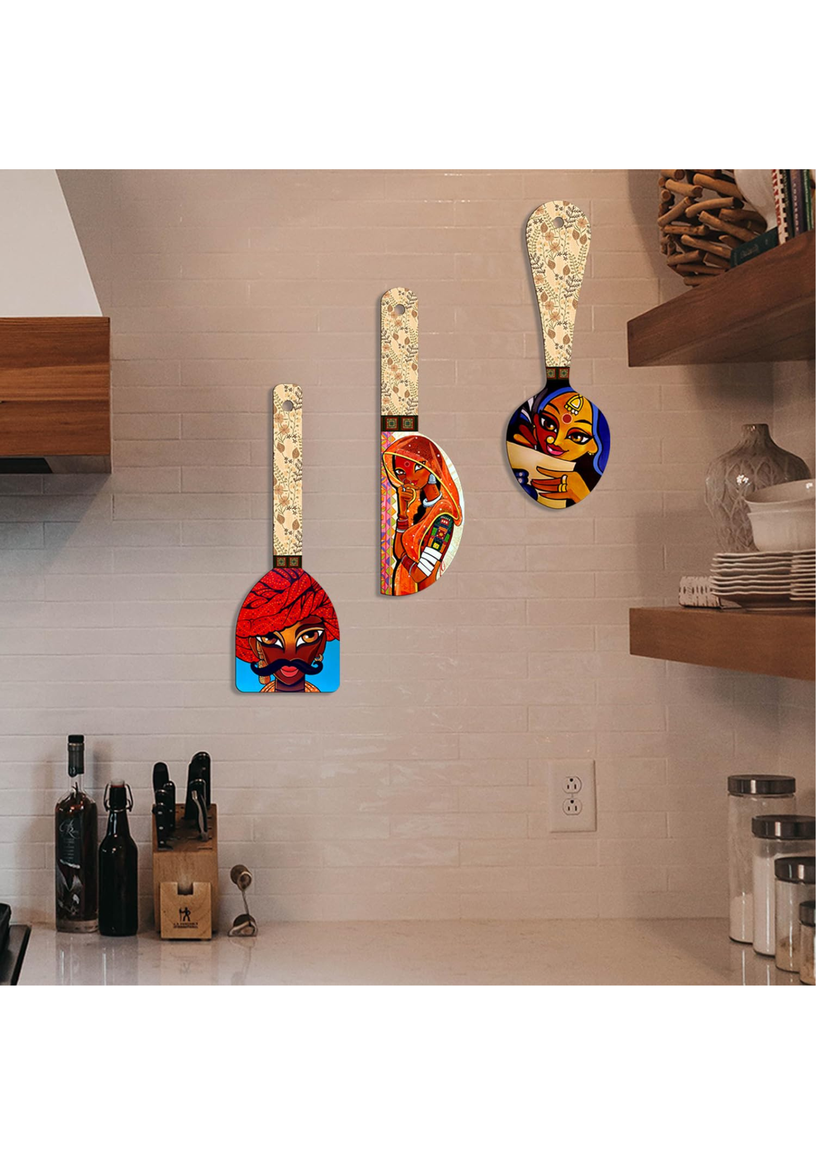 Kitchen wall decor wall decor angled view