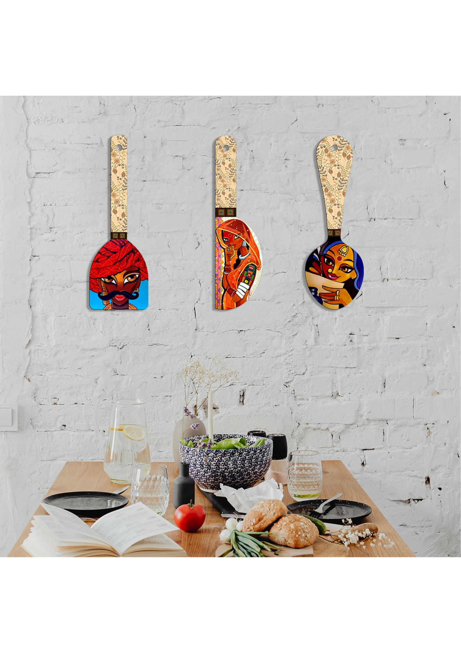 Kitchen wall decor wall decor closeup detail