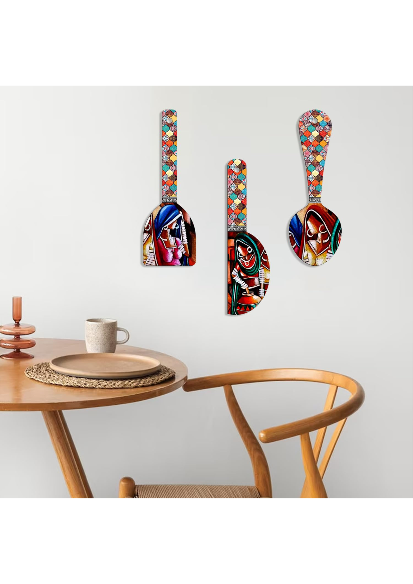 Kitchen wall decor wall decor displayed in Dinning Room