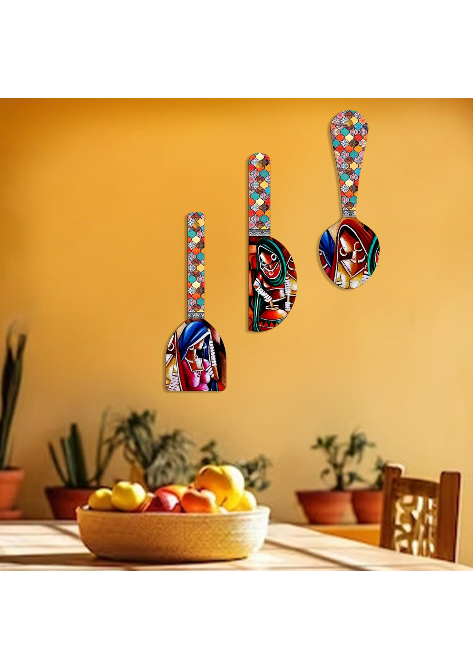 Kitchen wall decor wall decor displayed in Dinning Room