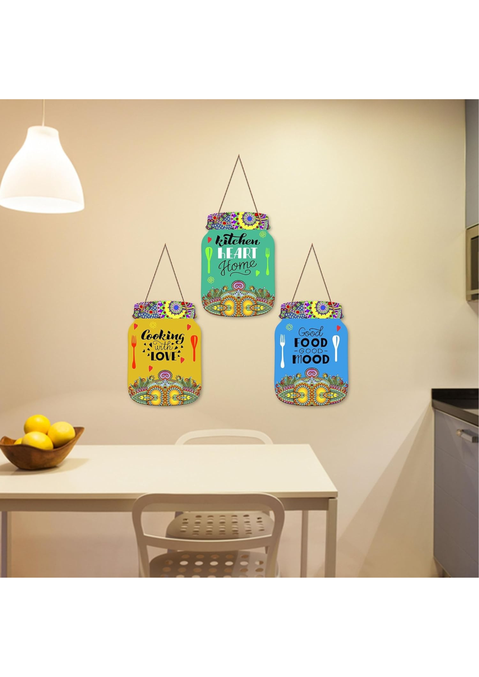 Kitchen wall decor wall decor displayed in Kitchen