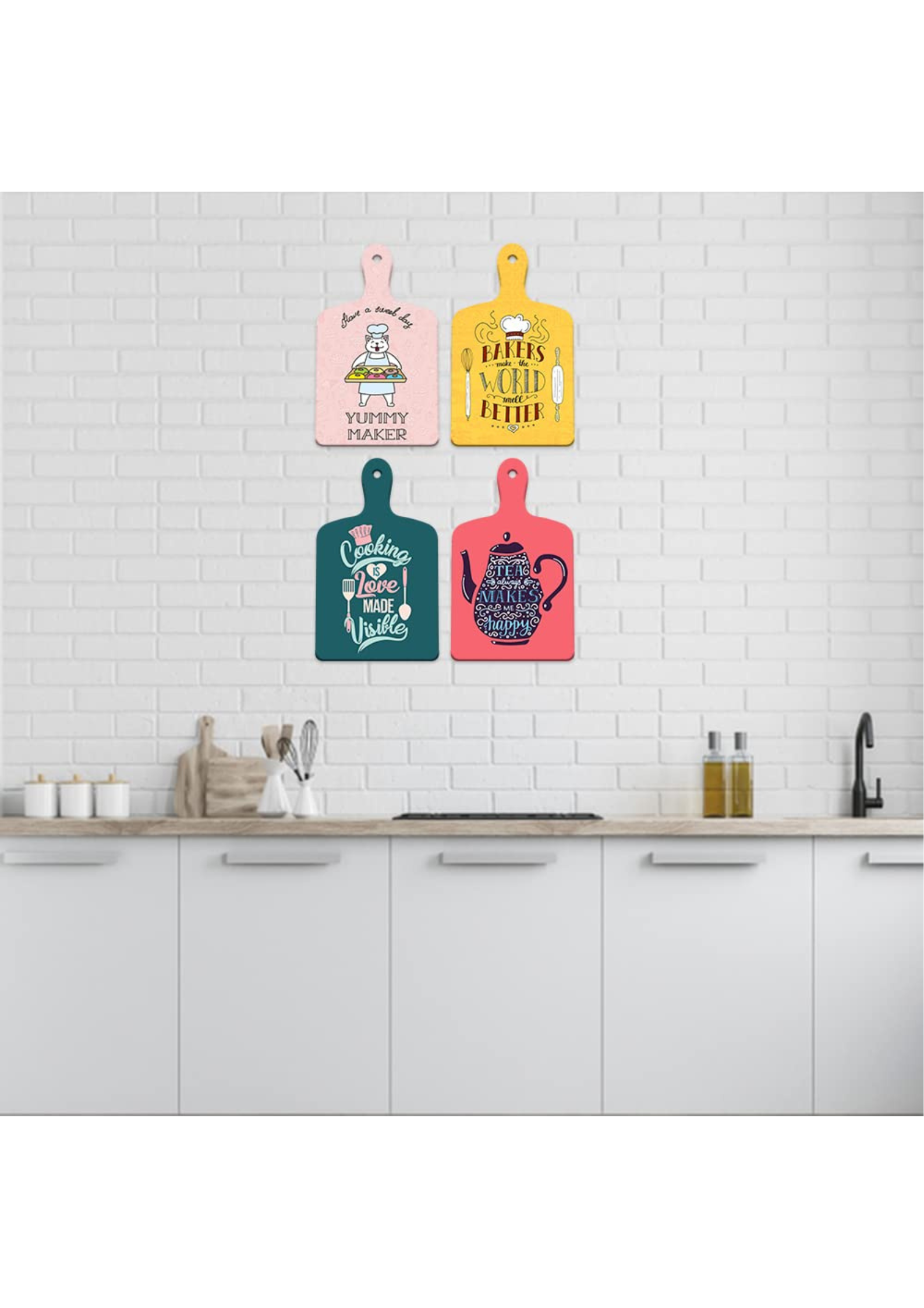 Kitchen wall decor wall decor displayed in Kitchen