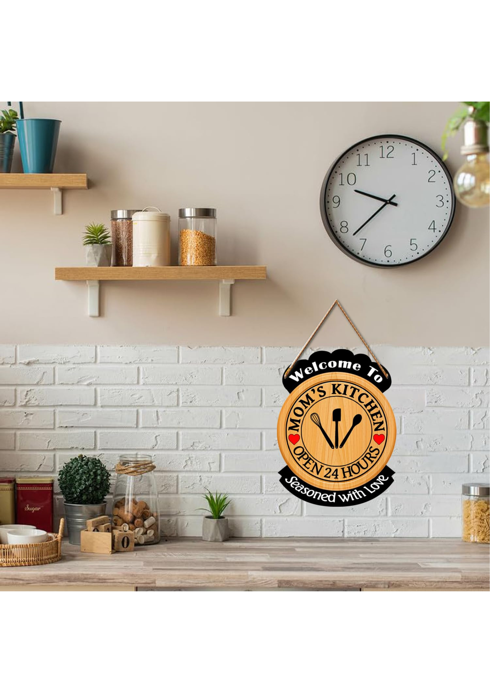 Kitchen wall decor wall decor closeup detail