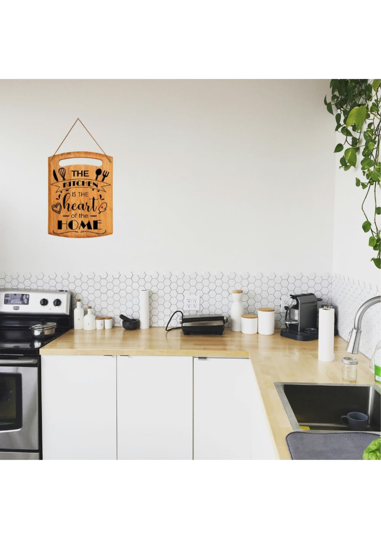 Kitchen wall decor wall decor closeup detail