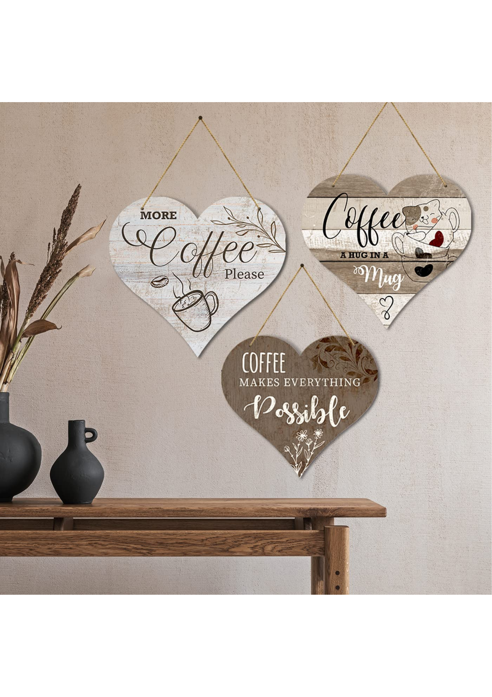 Kitchen wall decor wall decor in Living Room