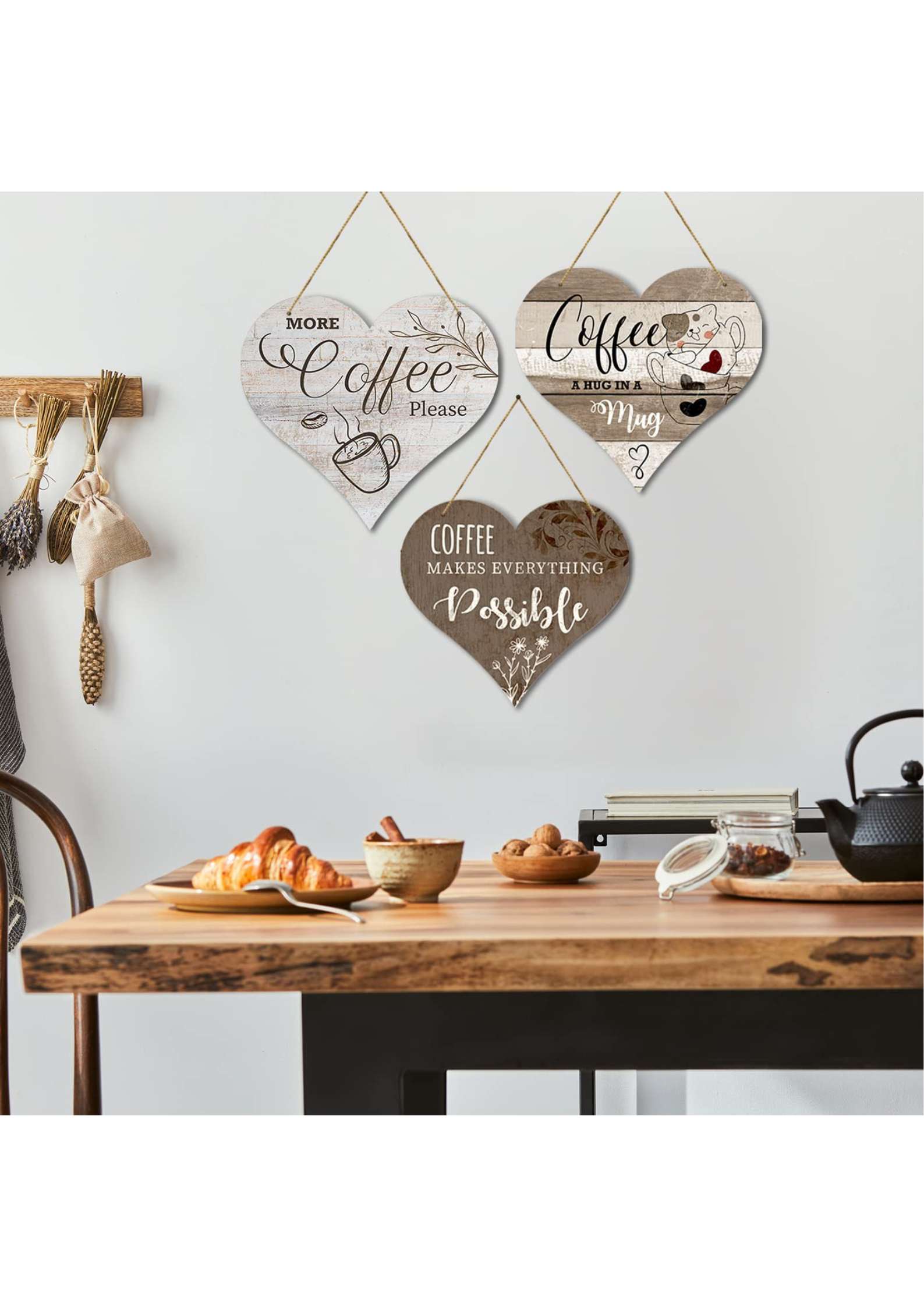 Kitchen wall decor wall decor angled view
