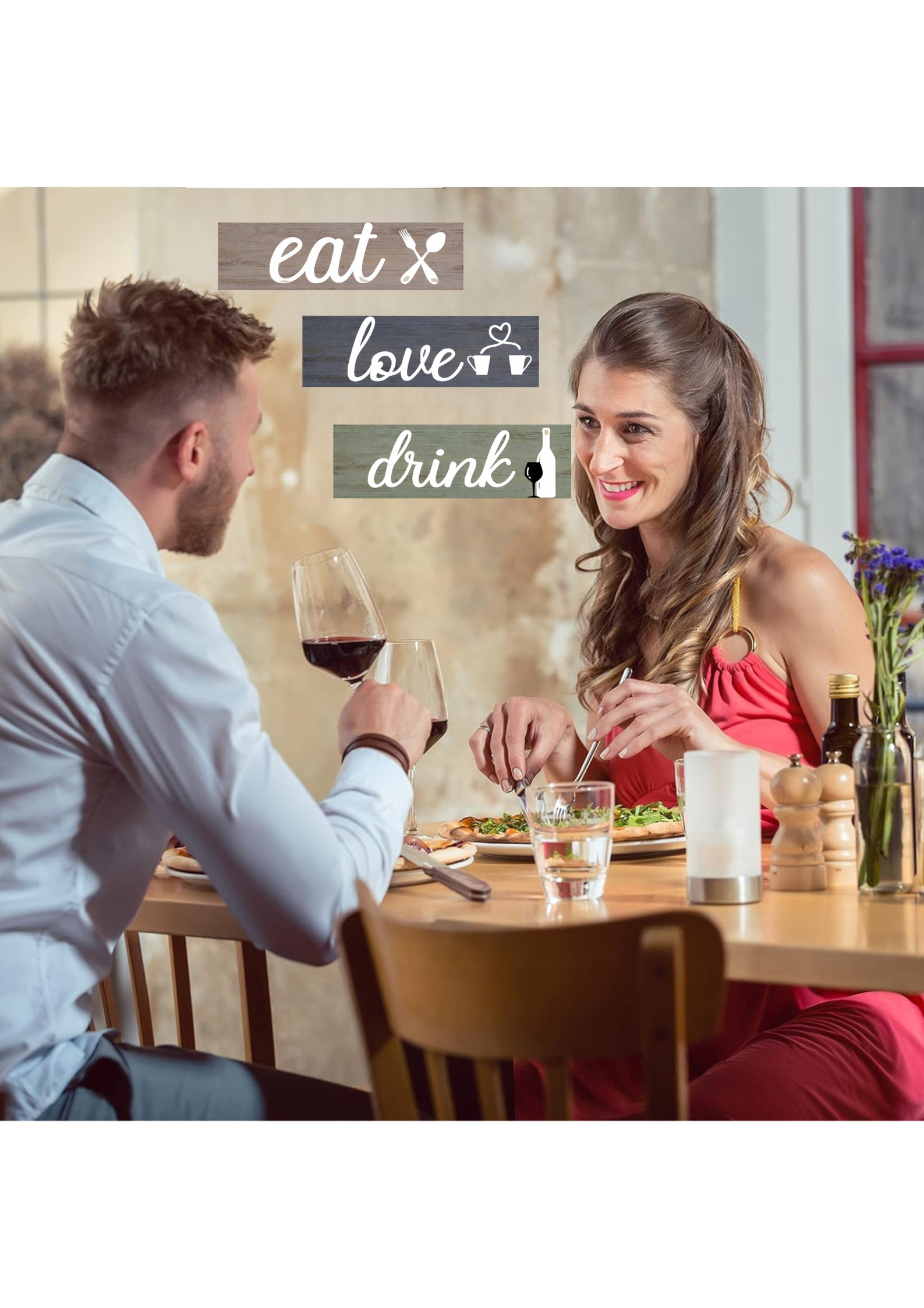 Kitchen wall decor wall decor angled view