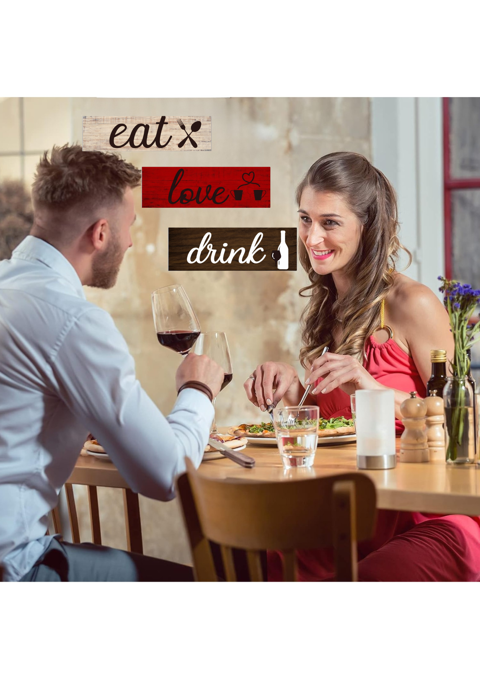 Kitchen wall decor wall decor angled view