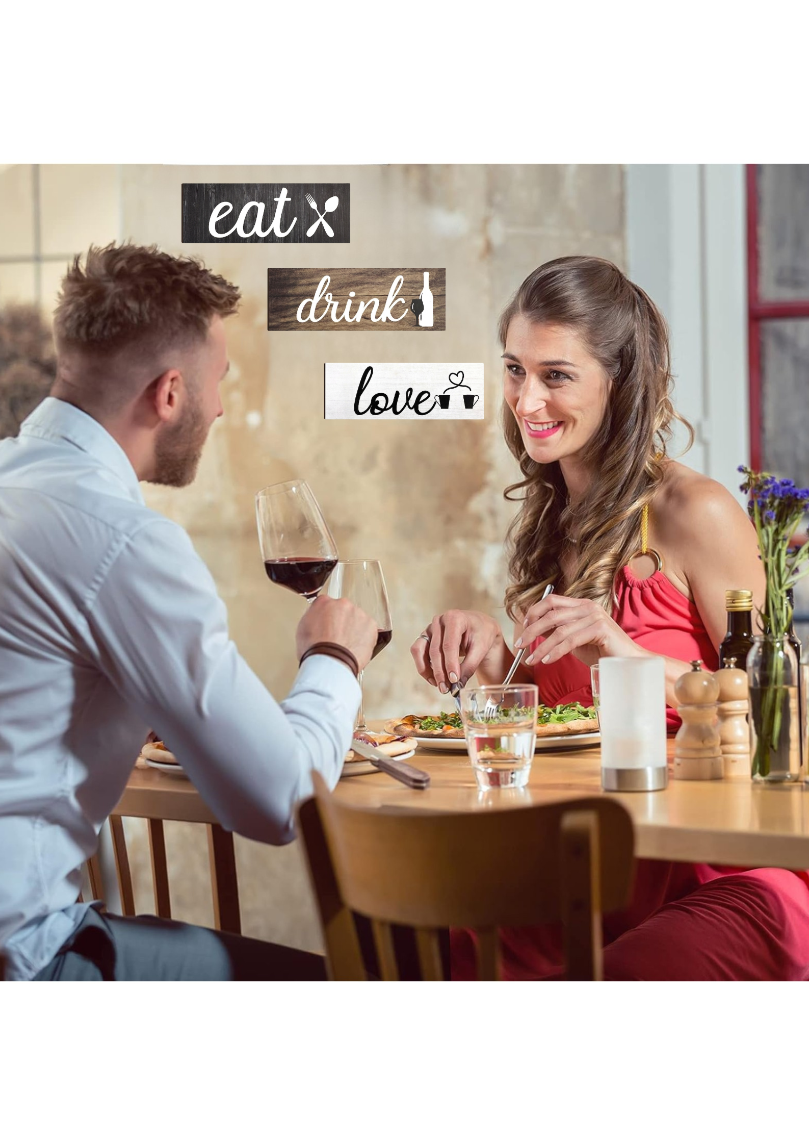 Kitchen wall decor wall decor angled view