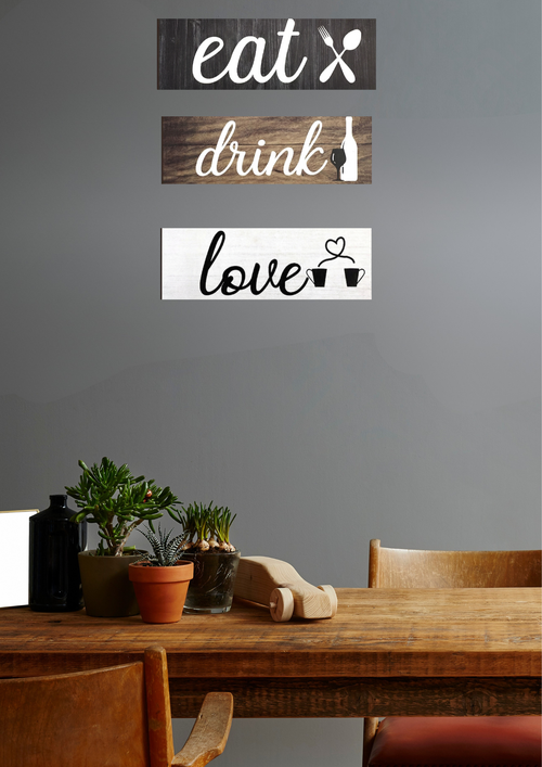 Kitchen wall decor wall decor closeup detail